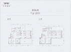 华泰西苑F1中叠4室3厅3卫266.95㎡