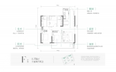 白桦林悦F户型3室2厅2卫114.00㎡