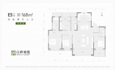 白桦林隐168m²4室2厅3卫168.00㎡