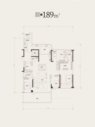 4室2厅3卫 户型图