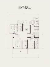 4室2厅3卫 户型图