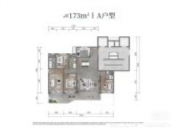 4室2厅3卫 户型图