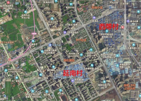 三秦房产网>新闻中心>地市要闻> 6969延南村地处曲江和雁塔交界处